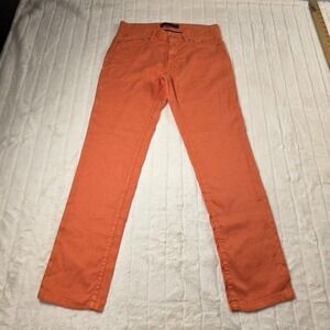 Ralph Lauren Purple Label 160 Slim Denim Jean Womens 28* Cotton Linen Pants $790